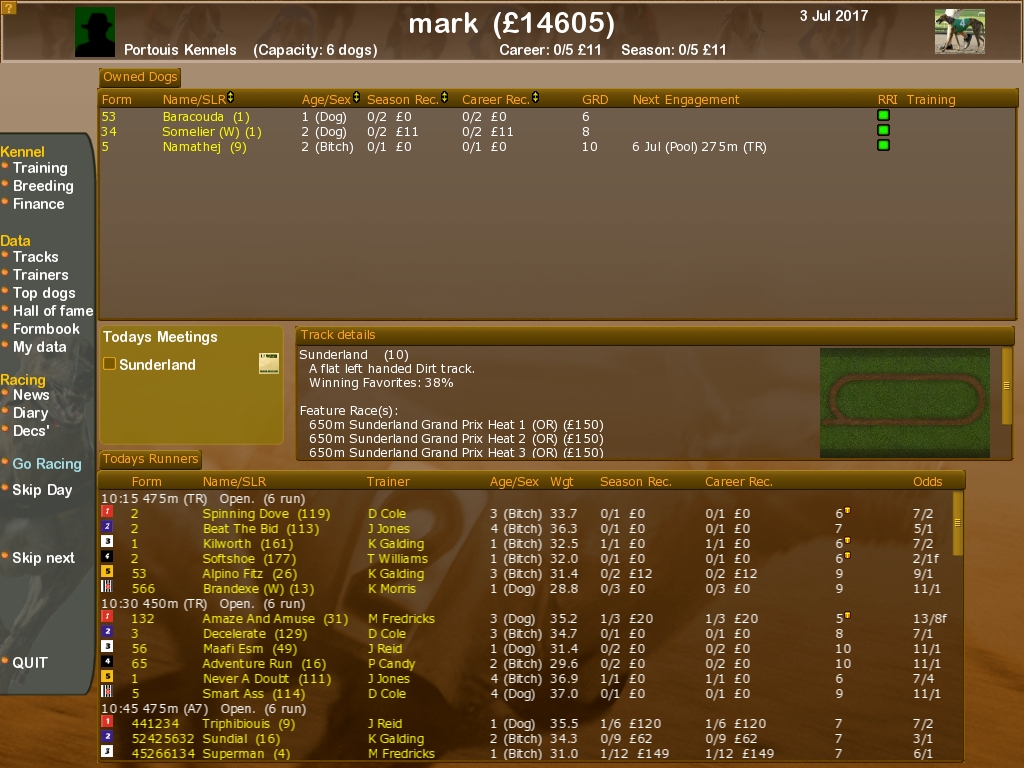 greyhound manager 2