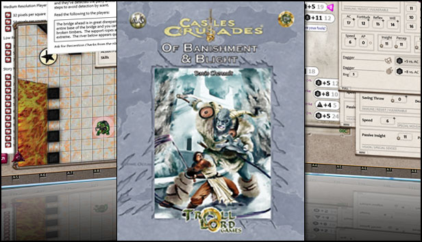 Fantasy Grounds - A6 Of Banishment & Blight (Castles and Crusades) Steam capsule image