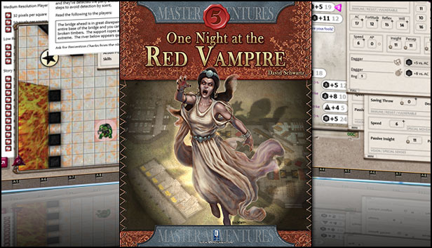 Fantasy Grounds - One Night at the Red Vampire (5E) Steam capsule image