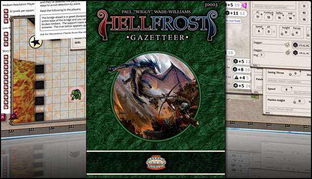 Fantasy Grounds - Hellfrost Gazetteer (Savage Worlds) Steam capsule image