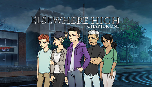 Elsewhere High: Chapter 1 - A Visual Novel Steam capsule image