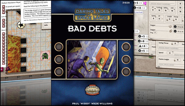 Fantasy Grounds - Daring Tales of the Space Lanes #2 - Bad Debts (Savage Worlds) Steam capsule image