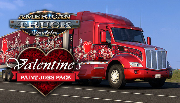 American Truck Simulator - Valentine's Paint Jobs Pack Steam capsule image