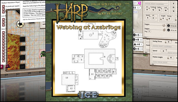 Fantasy Grounds - A Wedding at Axebridge (RMC) Steam capsule image