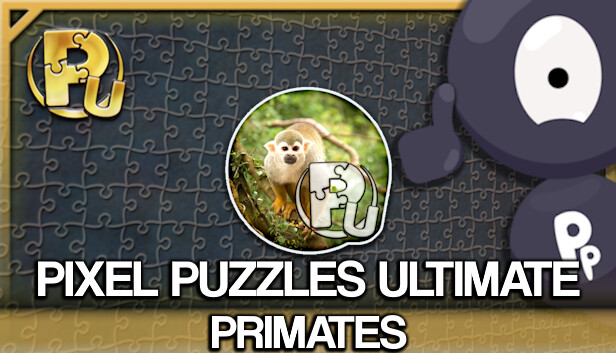 Jigsaw Puzzle Pack - Pixel Puzzles Ultimate: Primates Steam capsule image