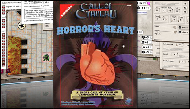 Fantasy Grounds - Horror's Heart (Call of Cthulhu) Steam capsule image
