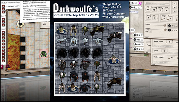 Fantasy Grounds - Darkwoulfe's Volume 26 - Things that go Bump Pack 2 (Token Pack) Steam capsule image