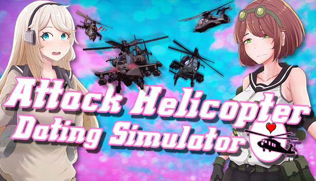 Attack Helicopter Dating Simulator Steam capsule image