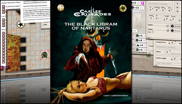 Fantasy Grounds - The Black Libram of Natarus (Castles & Crusades) Steam capsule image