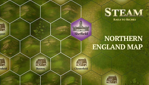 Steam: Rails to Riches - Northern England Map Steam capsule image