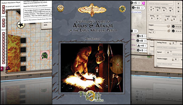 Fantasy Grounds - Castellan's Guide to Arms & Armor (Castles & Crusades) Steam capsule image