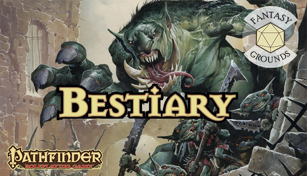 Fantasy Grounds - Pathfinder RPG - Bestiary 1 Pack (PFRPG) Steam capsule image
