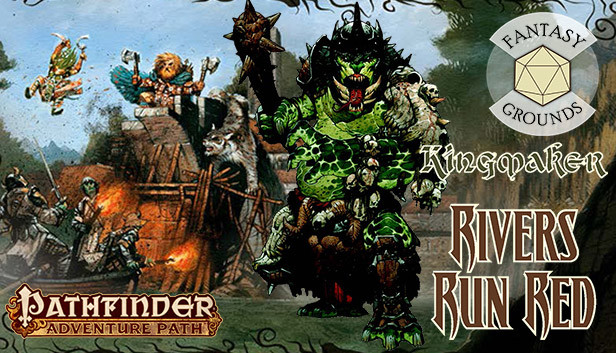 Fantasy Grounds - Pathfinder RPG - Kingmaker AP 2: Rivers Run Red (PFRPG) Steam capsule image