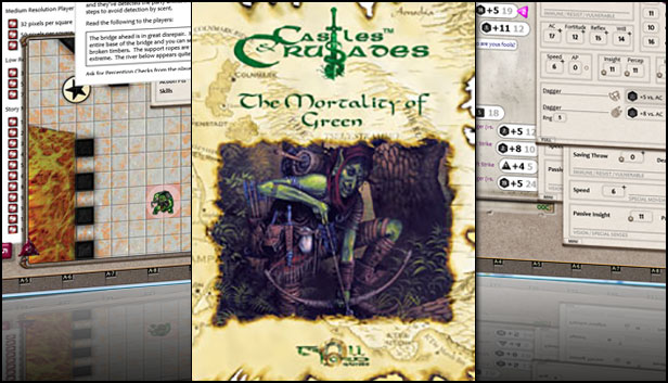 Fantasy Grounds - C1 The Mortality of Green (Castles and Crusades) Steam capsule image