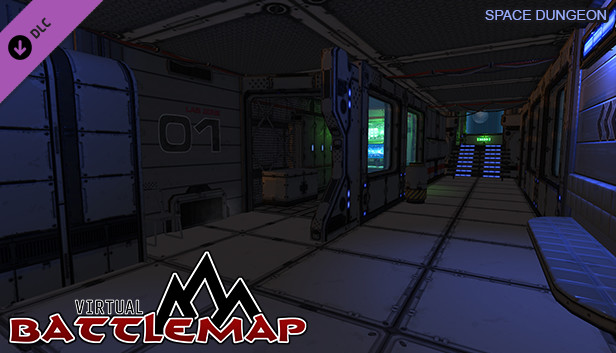 Virtual Battlemap DLC - Space Dungeons Steam capsule image