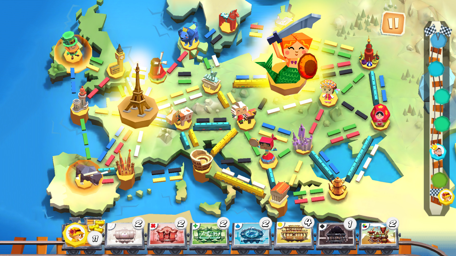 Ticket to Ride First Journey on Steam