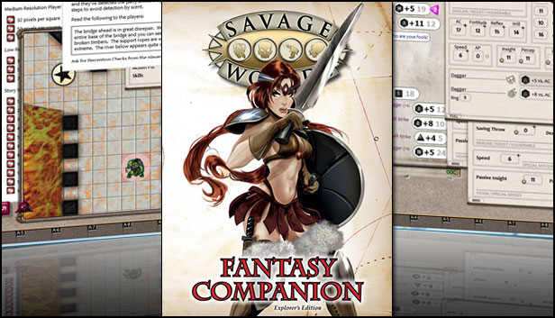 Fantasy Grounds - Fantasy Companion (Savage Worlds) Steam capsule image