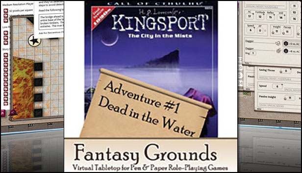 Fantasy Grounds - Dead in the Water (CoC) Steam capsule image