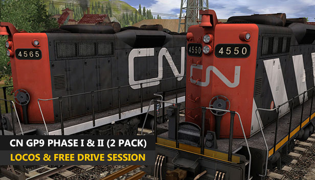 Trainz 2019 DLC: CN GP9 Phase I & II (2 Pack) Steam capsule image