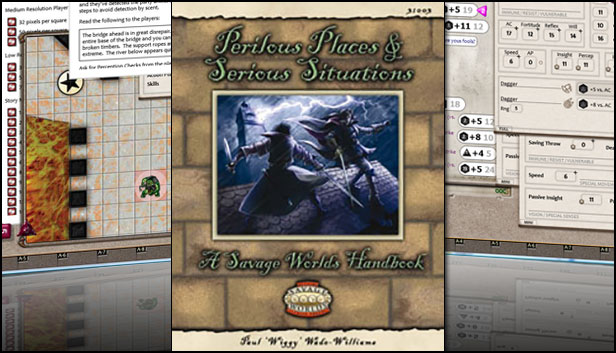 Fantasy Grounds - Perilous Places & Serious Situations (Savage Worlds) Steam capsule image