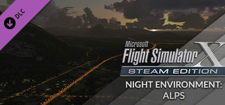 FSX Steam Edition: Night Environment: Alps Add-On header image