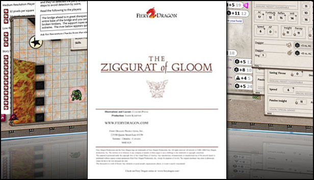 Fantasy Grounds - H3-Ziggurat of Gloom 4E Fantasy (Token Pack) Steam capsule image