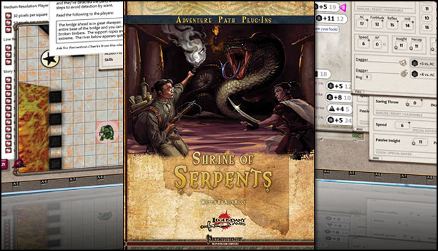 Fantasy Grounds - Shrine of Serpents (PFRPG) Steam capsule image