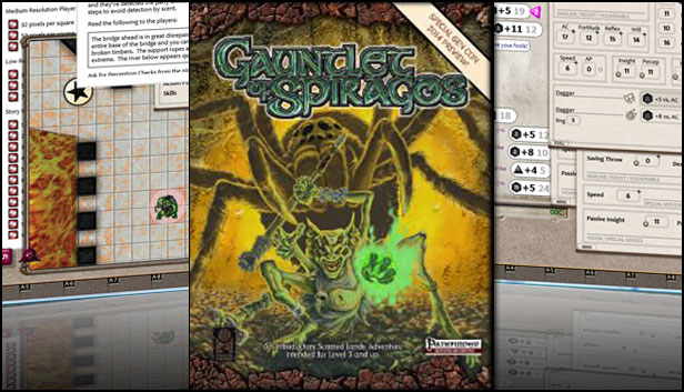 Fantasy Grounds - Gauntlet of Spiragos (PFRPG) Steam capsule image