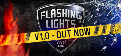 Flashing Lights  Police Firefighting Emergency Services Simulator [PT-BR] Capa