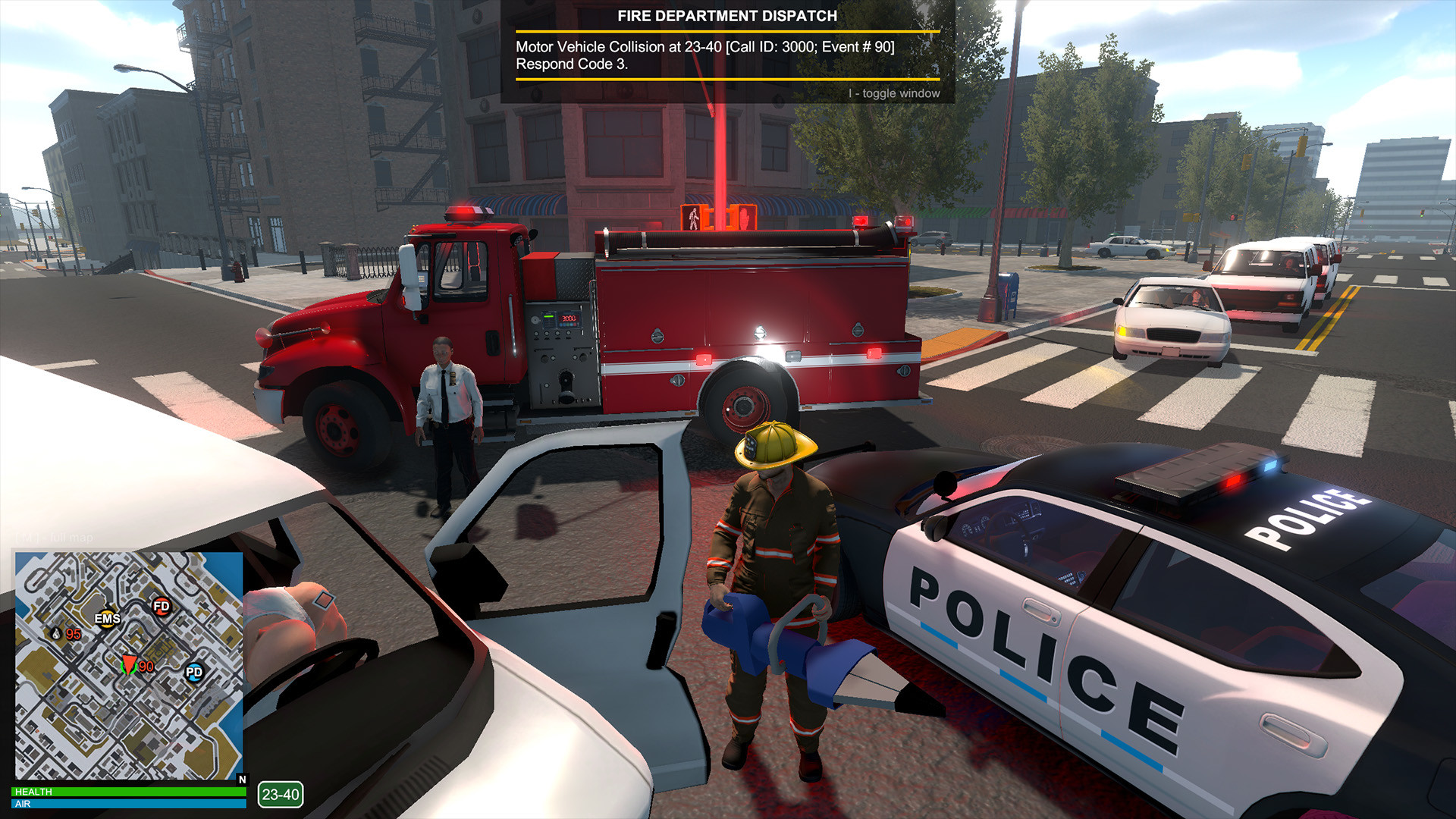 Save 40% on Flashing Lights - Police, Firefighting, Emergency Services  Simulator on Steam
