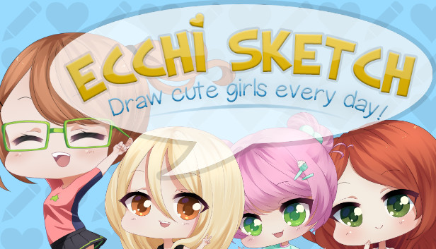 85 Top Ecchi sketch draw cute girls every day download with Printable