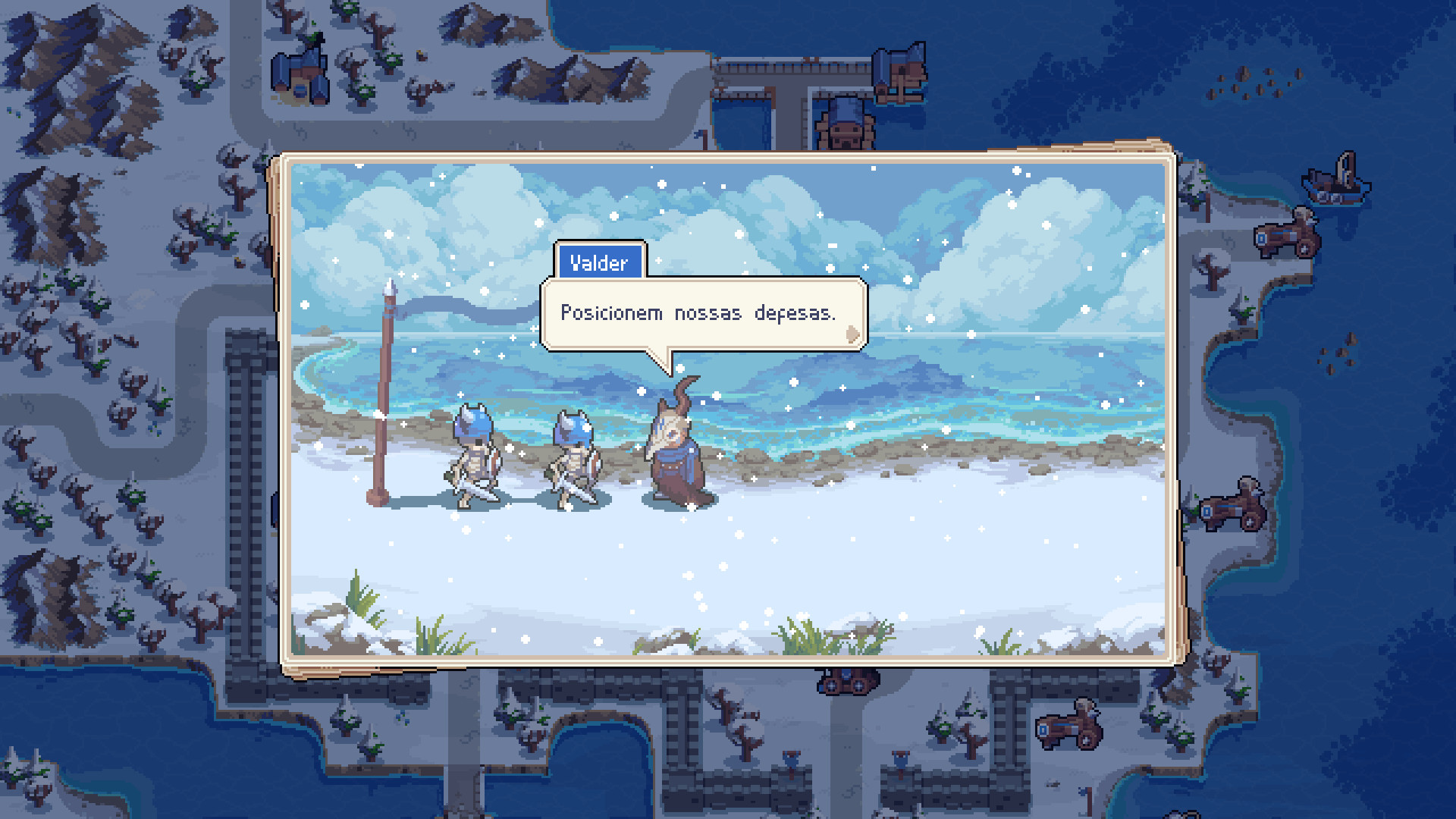 Wargroove um RPG estratégico em turnos