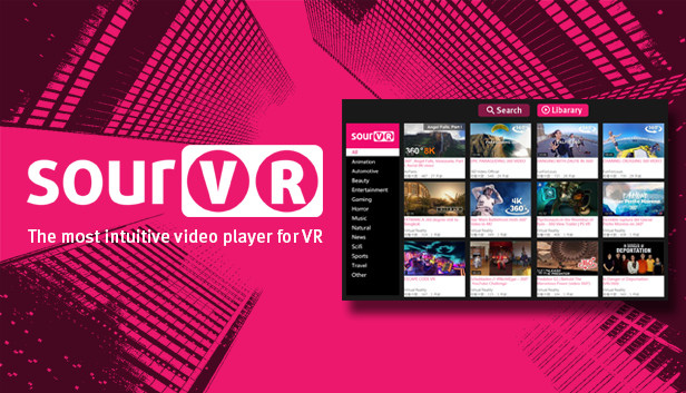 SourVR Video Player Deluxe Edition Steam capsule image
