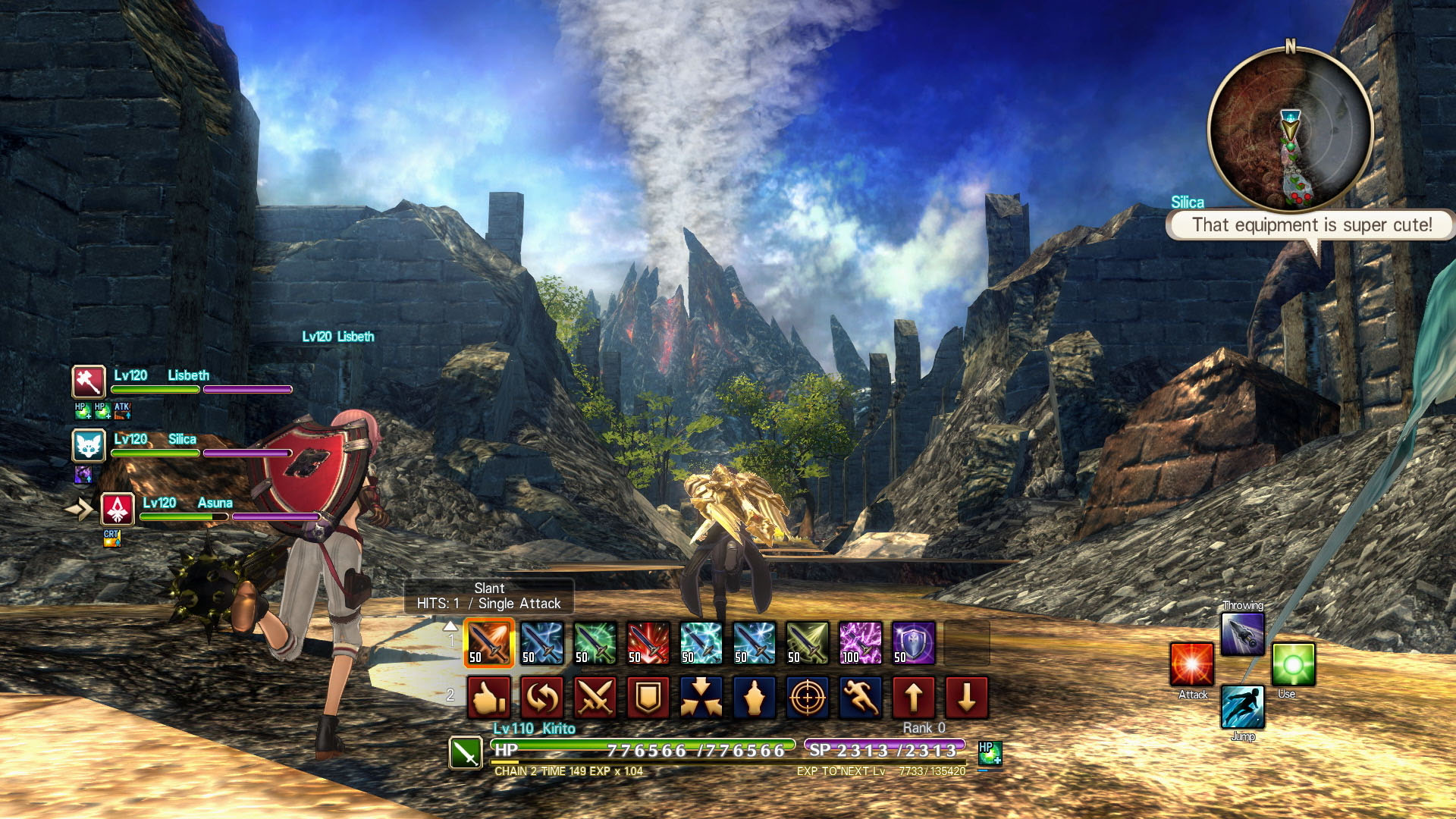 Sword Art Online Re: Hollow Fragment on Steam