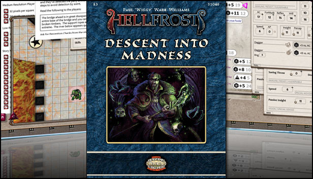 Fantasy Grounds - Hellfrost: Descent Into Madness (Savage Worlds) Steam capsule image