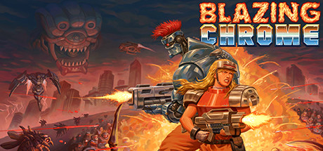 Blazing Chrome concurrent players on Steam