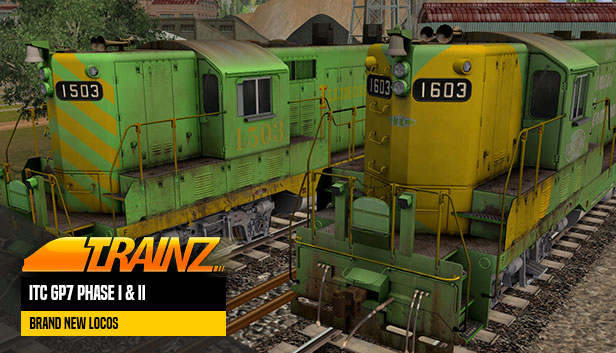 Trainz 2019 DLC: ITC GP7 Phase I & II (2 Pack) Steam capsule image