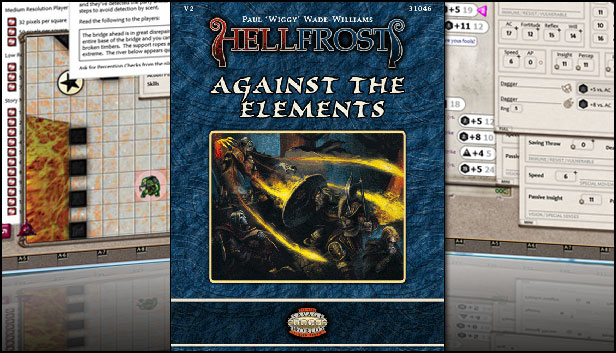 Fantasy Grounds - Hellfrost: Against the Elements (Savage Worlds) Steam capsule image