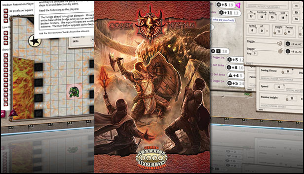 Fantasy Grounds - Codex Infernus: The Savage Guide to Hell (Savage Worlds) Steam capsule image