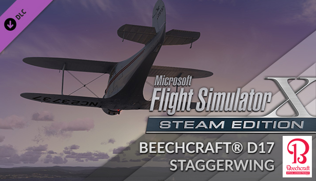 FSX: Steam Edition - Beechcraft® D17 Staggerwing Steam capsule image