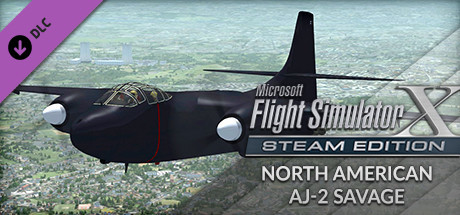 FSX Steam Edition: North American AJ-2 Savage Add-On header image