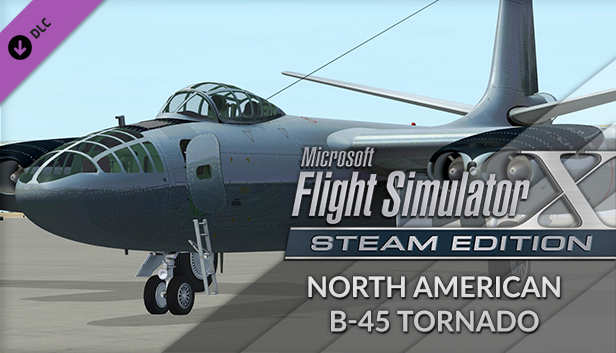 FSX Steam Edition: North American B-45 Tornado Add-On Steam capsule image