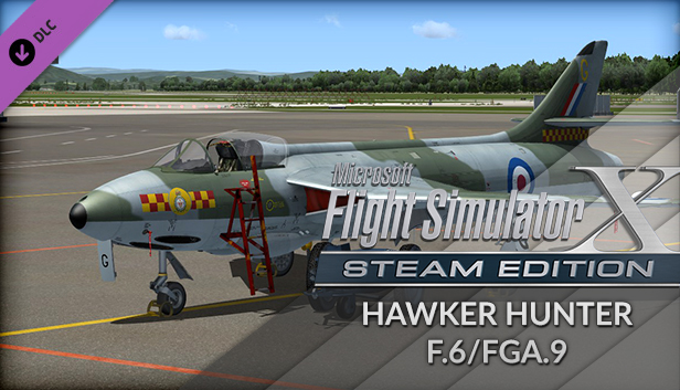 FSX Steam Edition: Hawker Hunter F.6/FGA.9 Add-On Steam capsule image