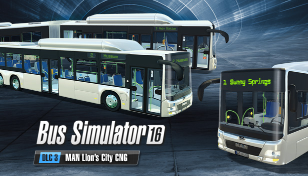 Bus Simulator 16 - MAN Lion's City CNG Pack Steam capsule image