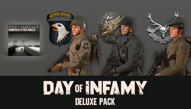 Day of Infamy - Deluxe DLC (Unit Starter Pack and Soundtrack) Steam capsule image