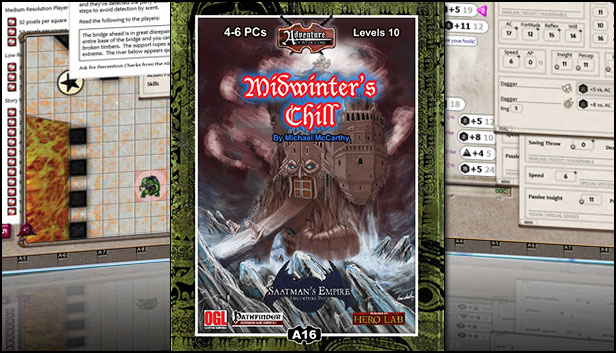 Fantasy Grounds - A16 Midwinter’s Chill (PFRPG) Steam capsule image
