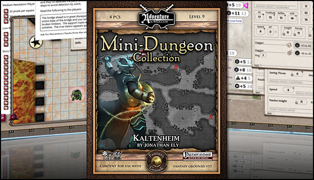Fantasy Grounds - Mini-Dungeon #027: Kaltenheim (PFRPG) Steam capsule image