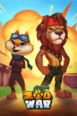 Tank games Zoo War: Battle Royale online cover