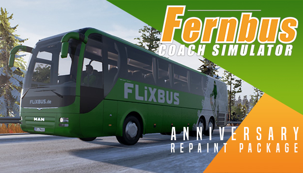 Fernbus Simulator - Anniversary Repaint Package Steam capsule image