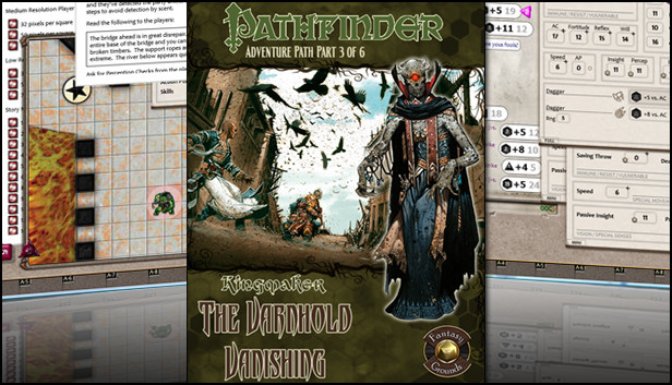 Fantasy Grounds - Pathfinder RPG - Kingmaker AP 3: The Varnhold Vanishing (PFRPG) Steam capsule image